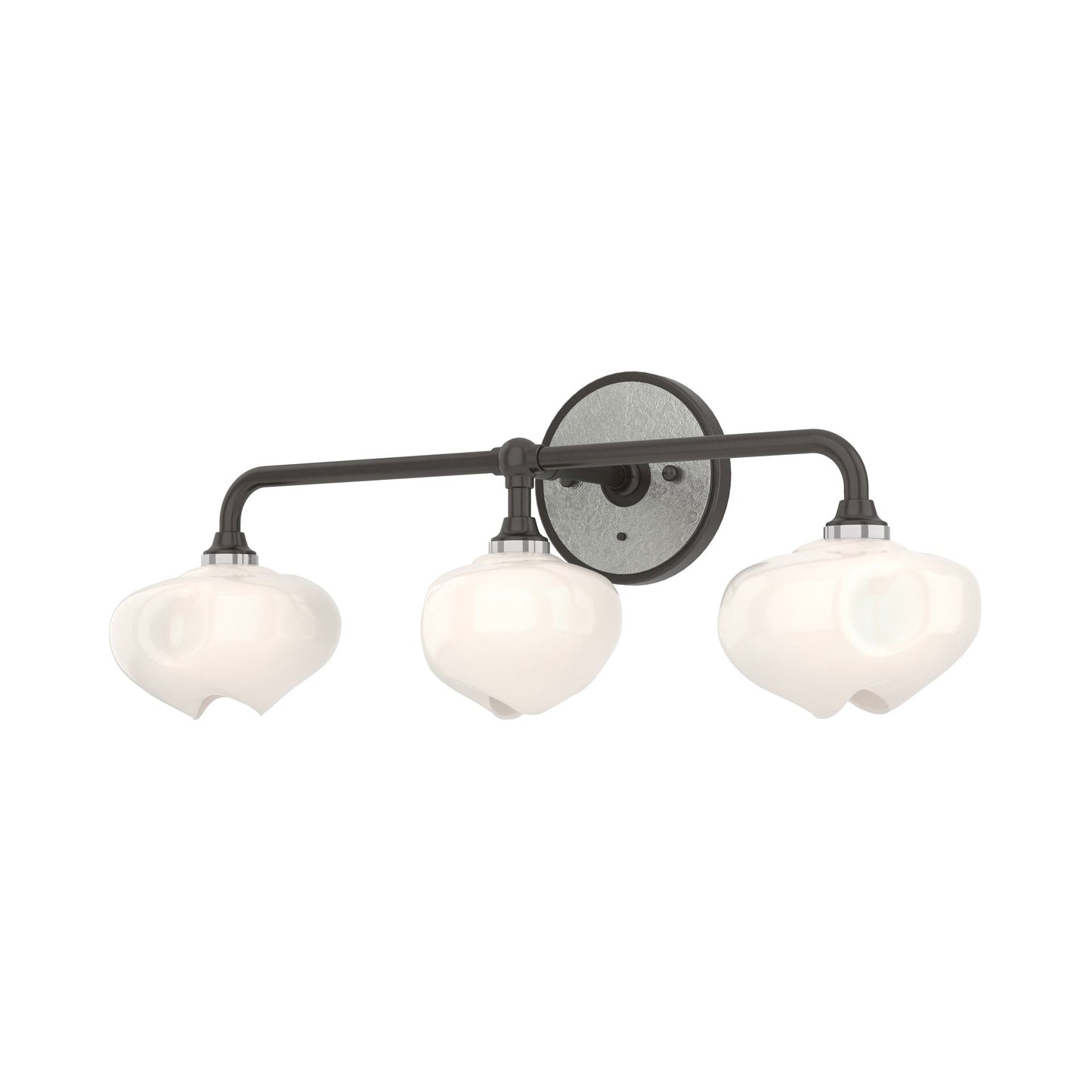 Ume Bath Vanity Light in Oil Rubbed Bronze/Sterling.