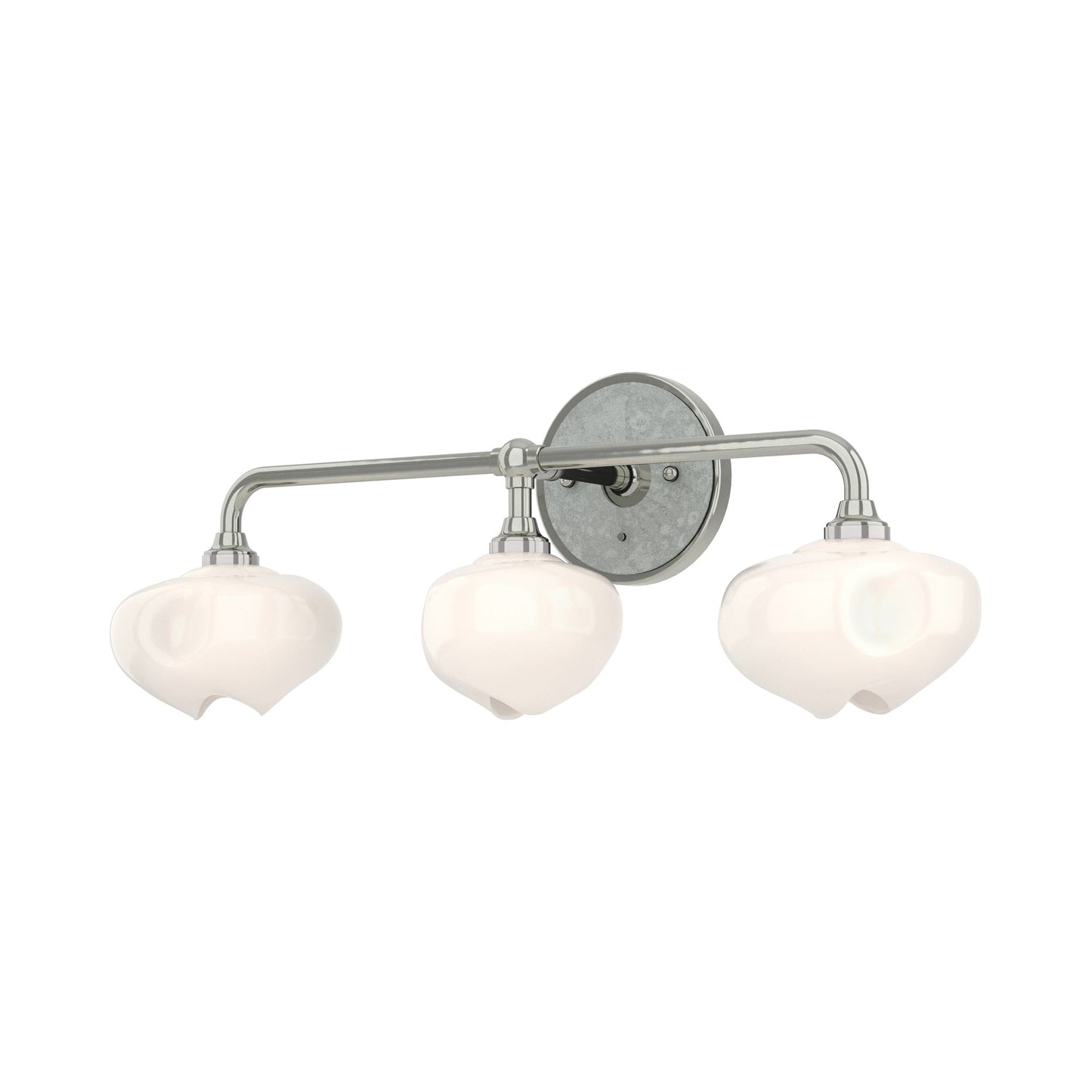 Ume Bath Vanity Light in Sterling/Vintage Platinum.