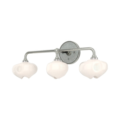 Ume Bath Vanity Light in Sterling/Vintage Platinum.