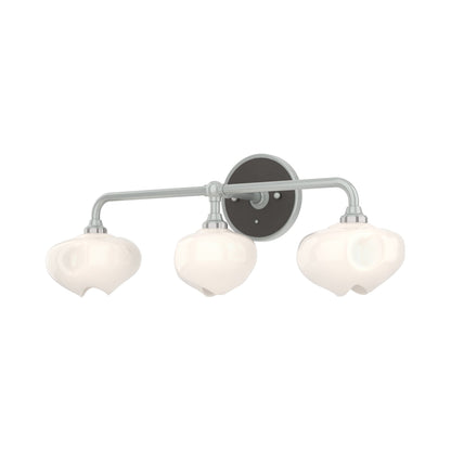 Ume Bath Vanity Light in Vintage Platinum/Oil Rubbed Bronze.