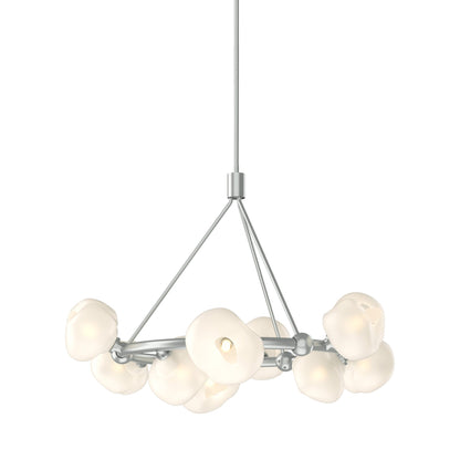 Ume Ring Pendant Light in Vintage Platinum.