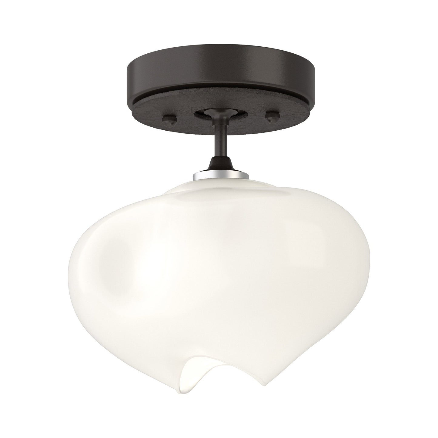 Ume Semi Flush Mount Ceiling Light in Oil Rubbed Bronze/Oil Rubbed Bronze.