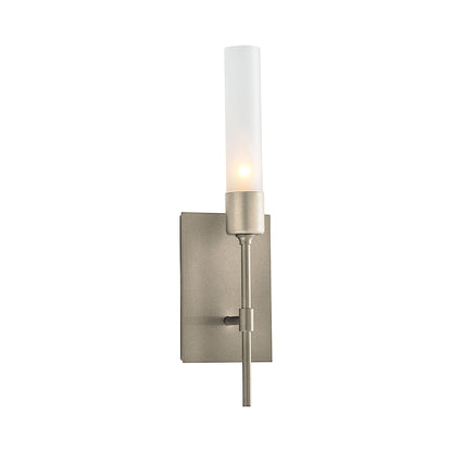 Vela Wall Light in Soft Gold/Frosted Glass.