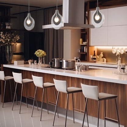 Veneto Pendant Light in kitchen.