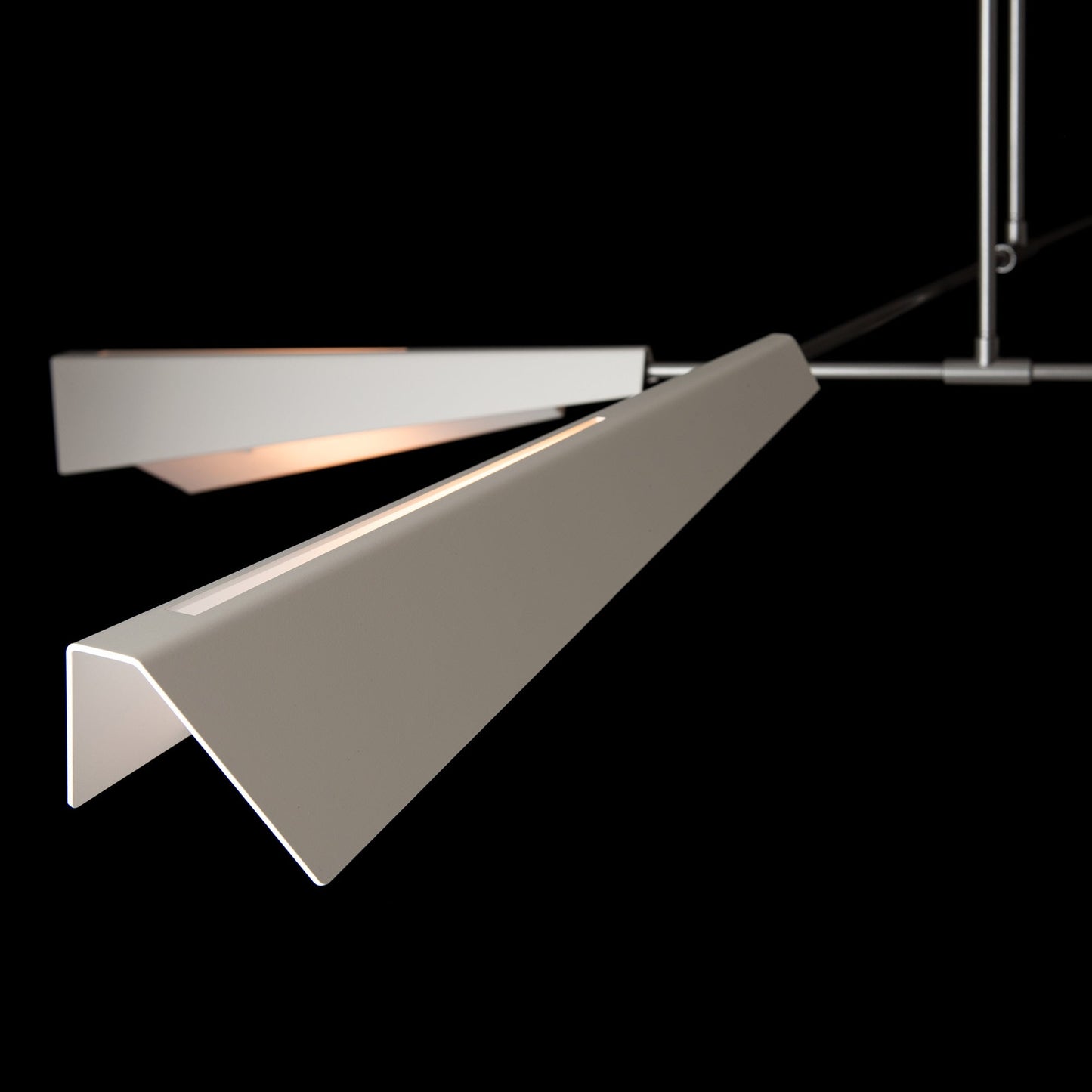 Vertex Semi Flush Convertible Pendant Light in Detail.