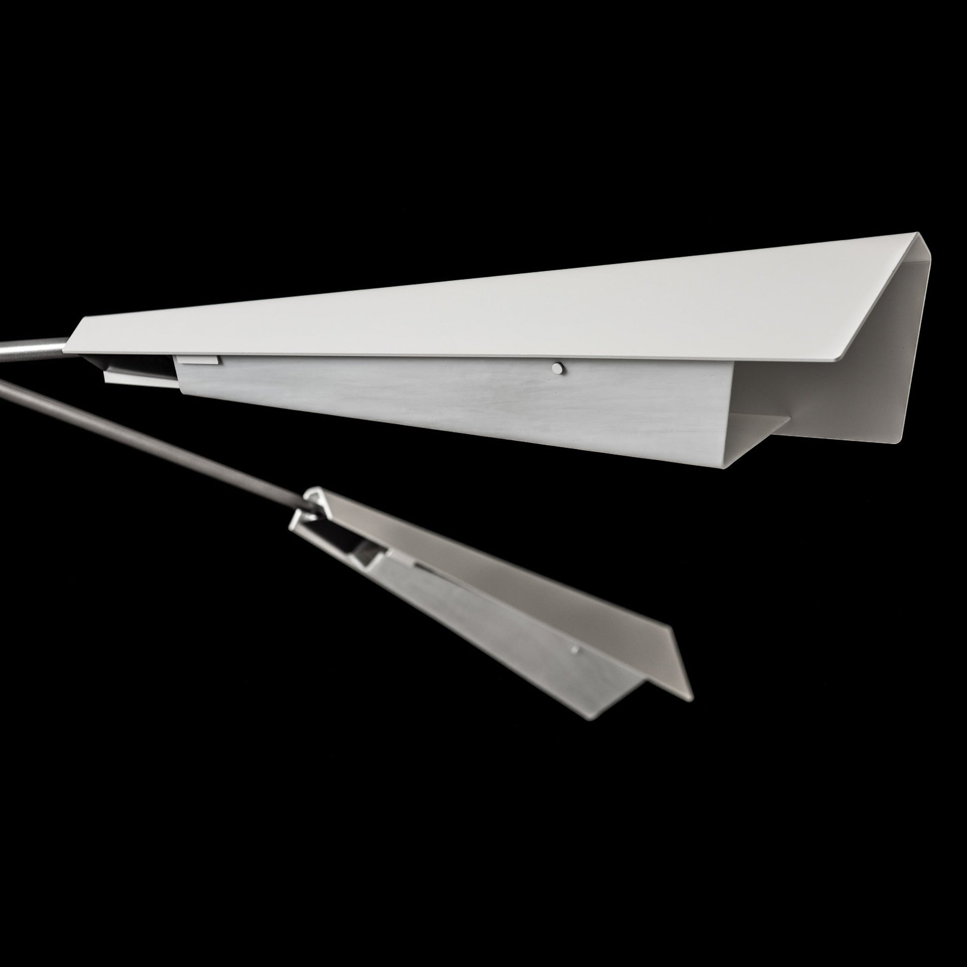 Vertex Semi Flush Convertible Pendant Light in Detail.