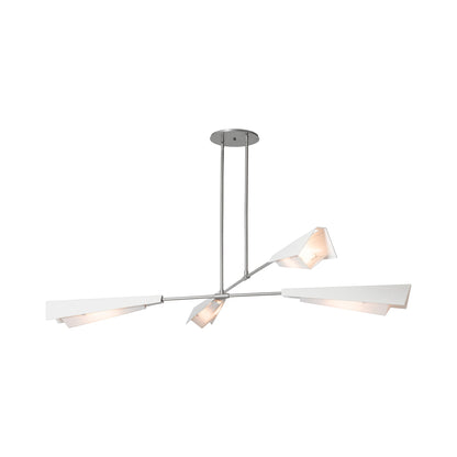 Vertex Semi Flush Convertible Pendant Light in Detail.