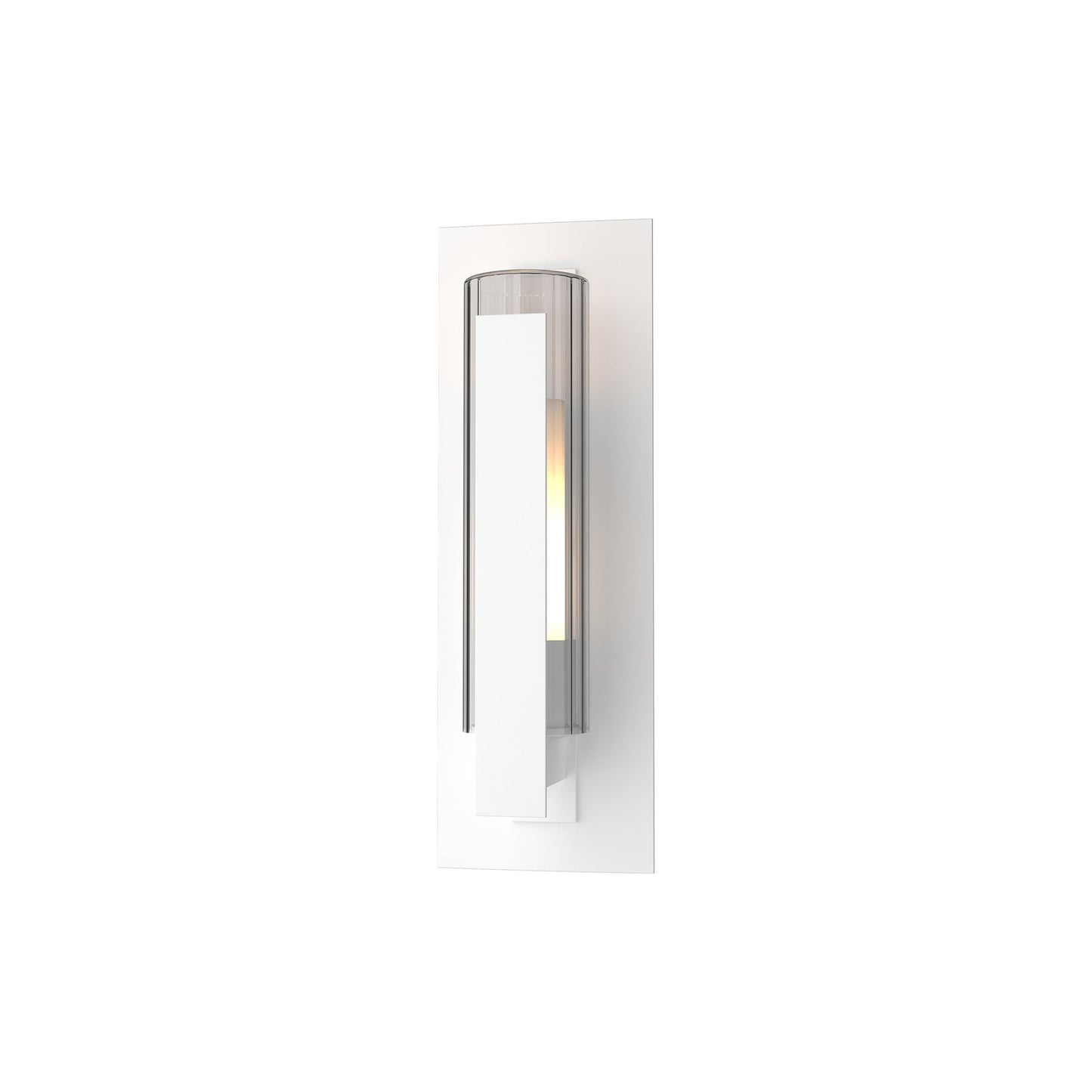 Vertical Bar Outdoor Fluted Glass Wall Light.