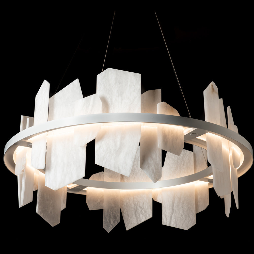 Volterra Circular LED Pendant Light in Detail.