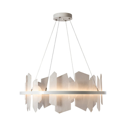 Volterra Circular LED Pendant Light in Detail.