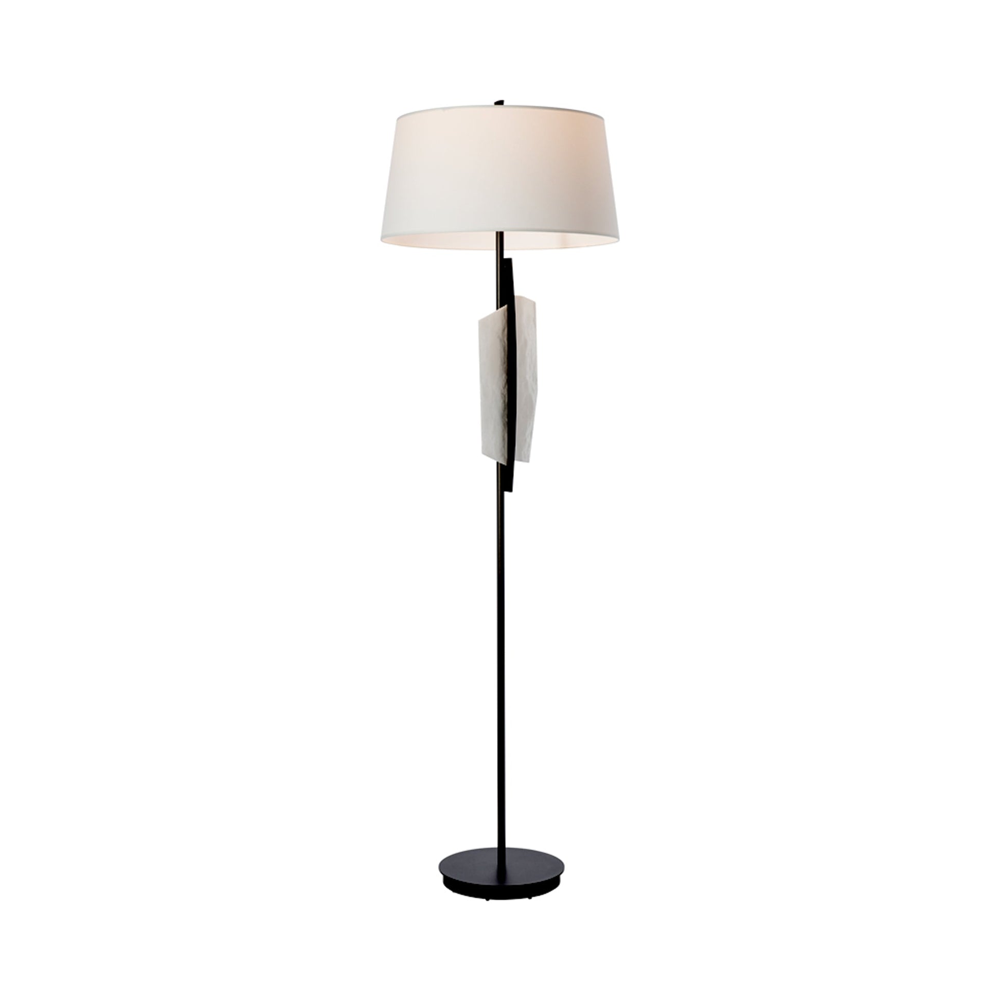 Volterra Floor Lamp in Oil Rubbed Bronze.
