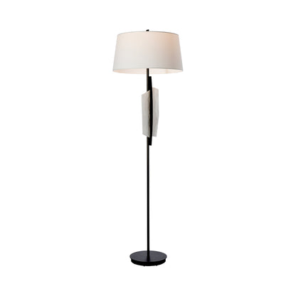Volterra Floor Lamp in Oil Rubbed Bronze.