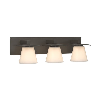 Wren Bath Vanity Light in Dark Smoke.
