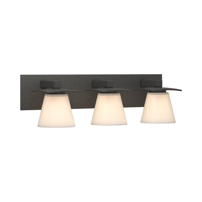 Wren Bath Vanity Light in Natural Iron.