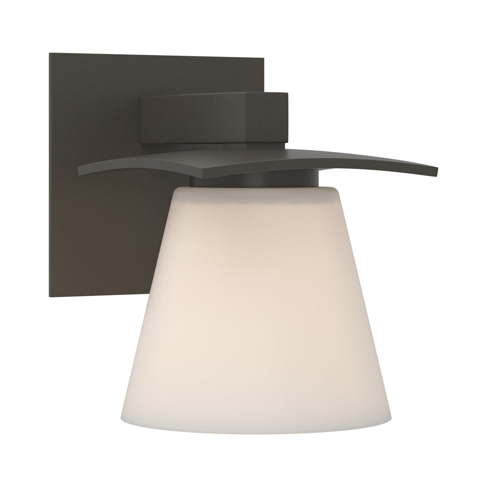 Wren Bath Wall Light in Dark Smoke.