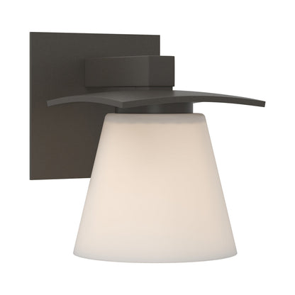Wren Bath Wall Light in Dark Smoke.