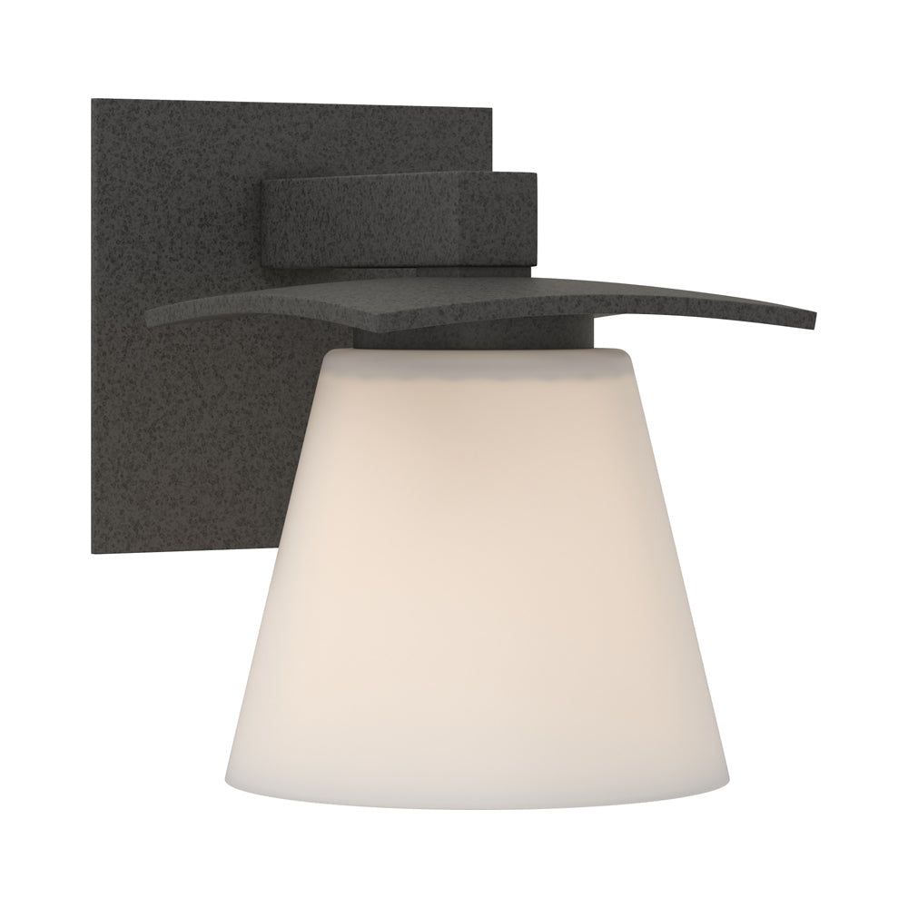 Wren Bath Wall Light in Natural Iron.