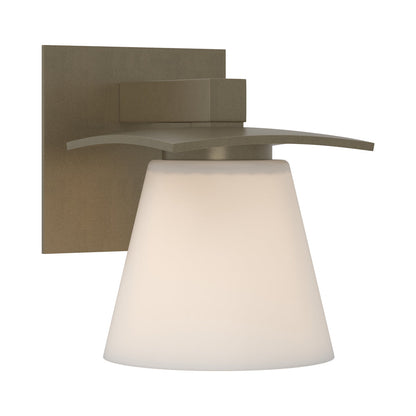 Wren Bath Wall Light in Soft Gold.
