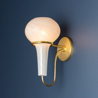 Adams Corner Wall Light in Detail.