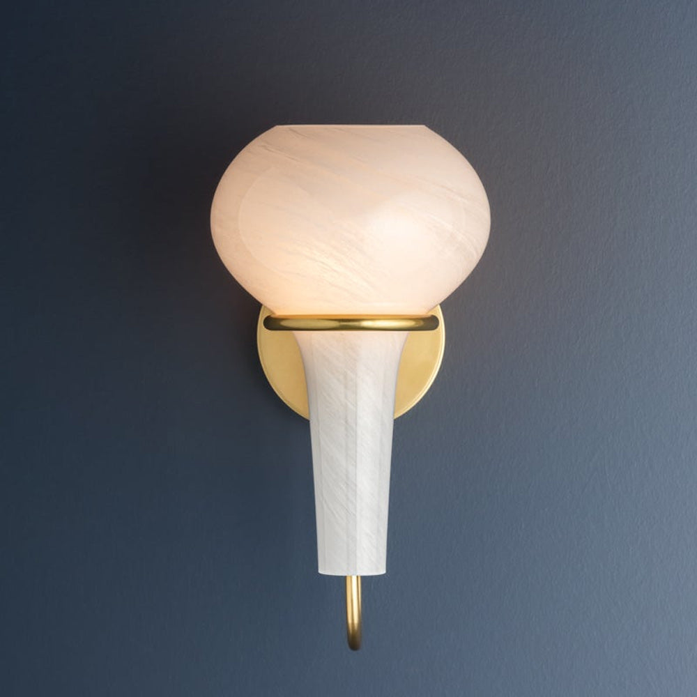 Adams Corner Wall Light in Detail.