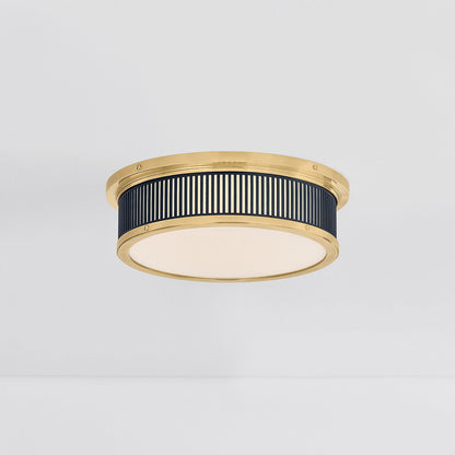 Ashdown Round LED Flush Mount Ceiling Light in Detail.