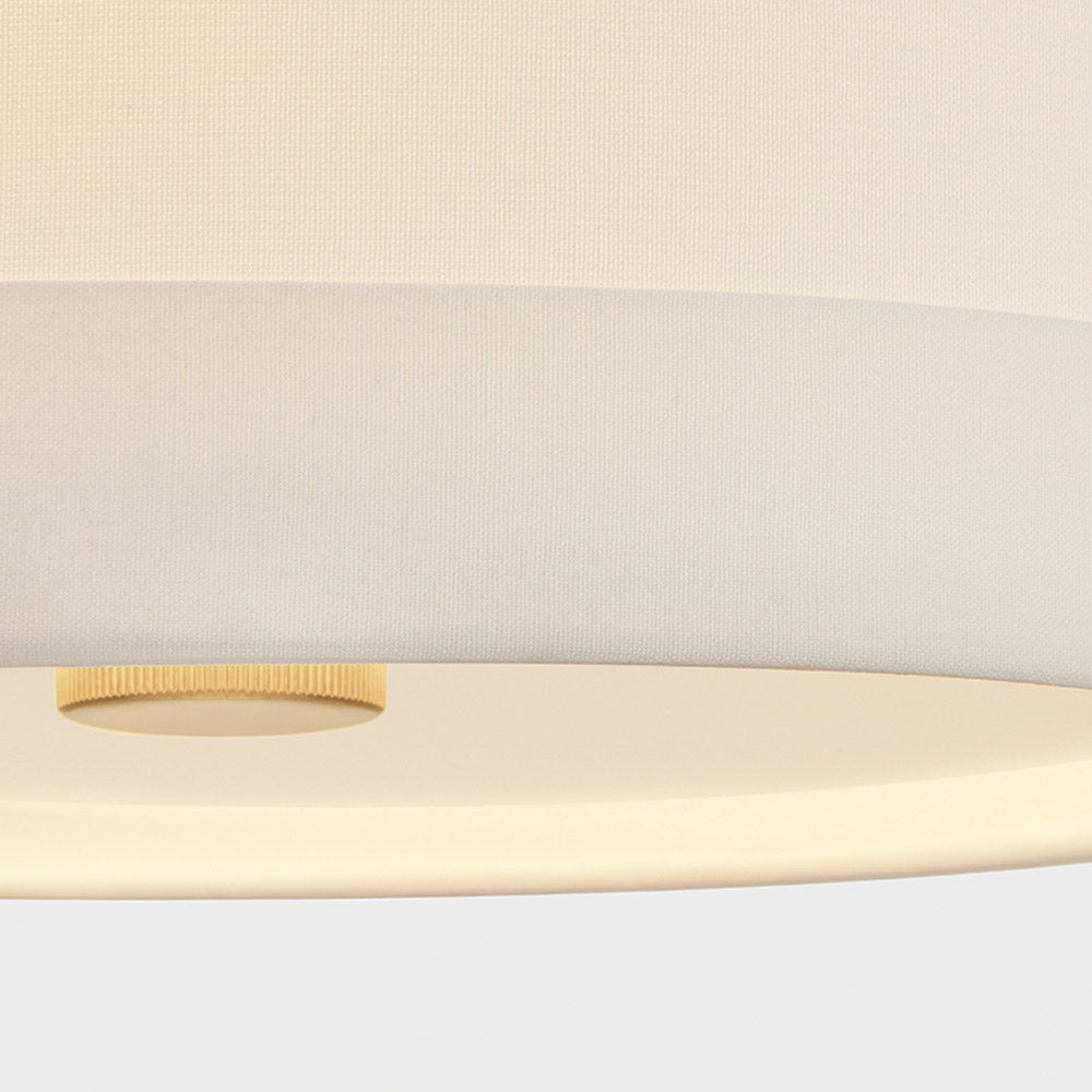 Ashland Flush Mount Ceiling Light in Detail.