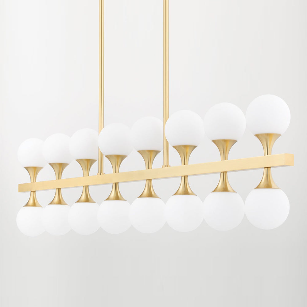 Astoria Linear Pendant Light in Detail.