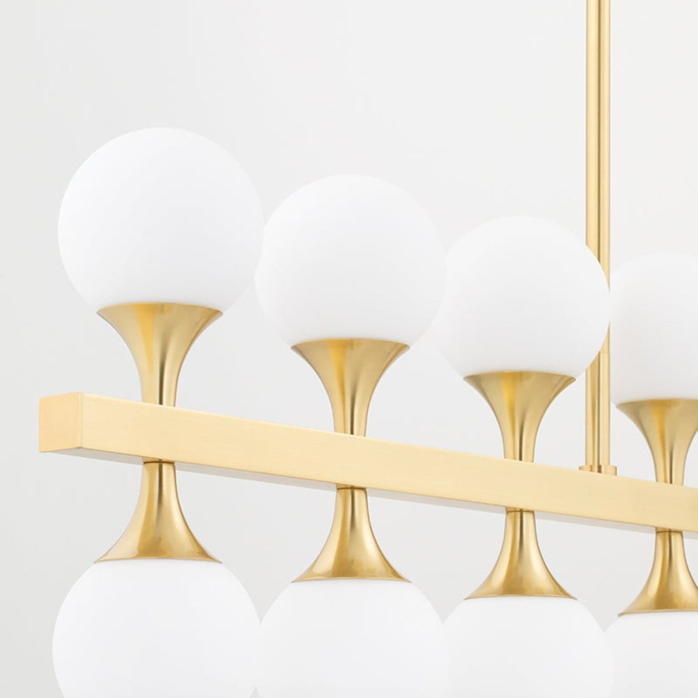 Astoria Linear Pendant Light in Detail.