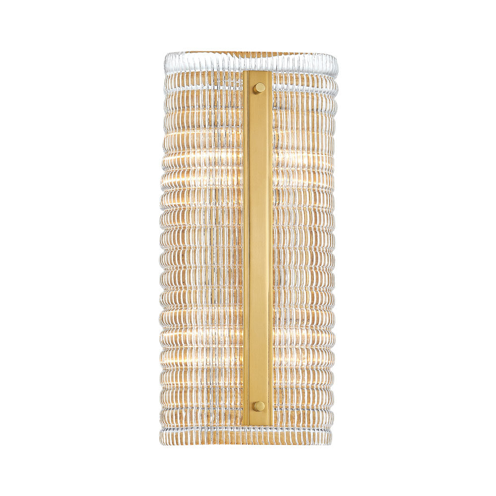 Athens Wall Light in Aged Brass (4-Light).