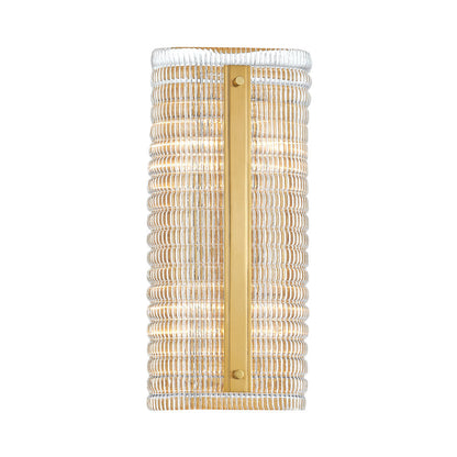 Athens Wall Light in Aged Brass (4-Light).