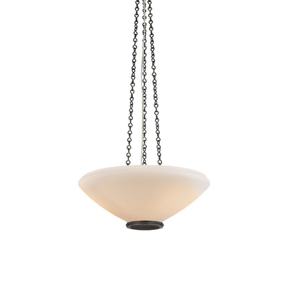 Awosting Pendant Light in Distressed Bronze (17-Inch).