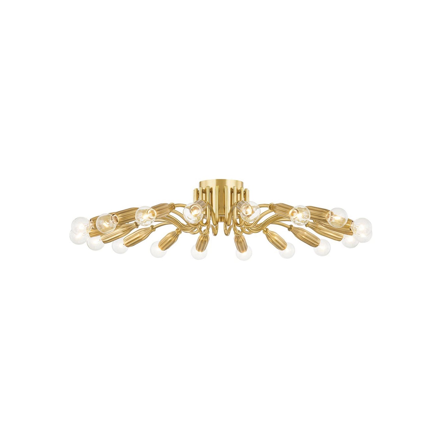 Barney Semi Flush Mount Ceiling Light (18-Light).