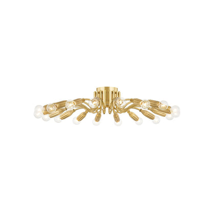 Barney Semi Flush Mount Ceiling Light (18-Light).