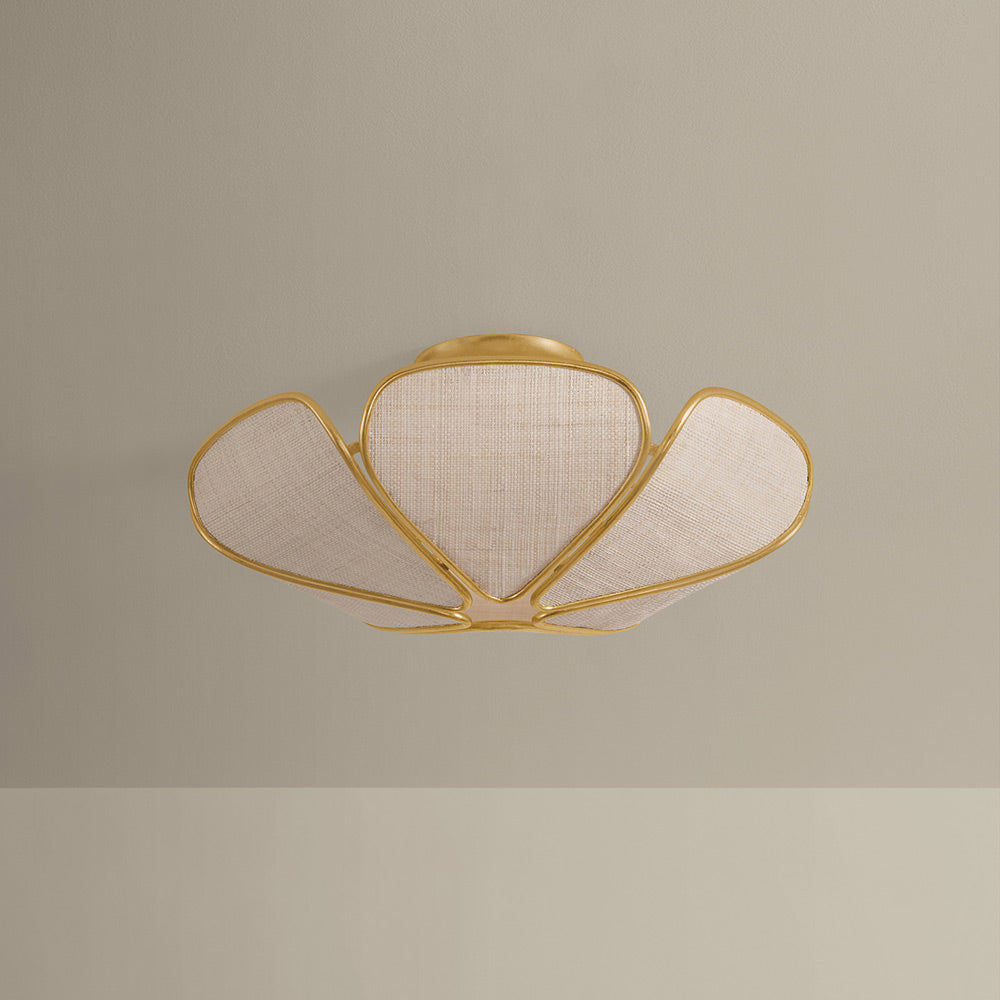 Bayville Semi Flush Mount Ceiling Light in Detail.