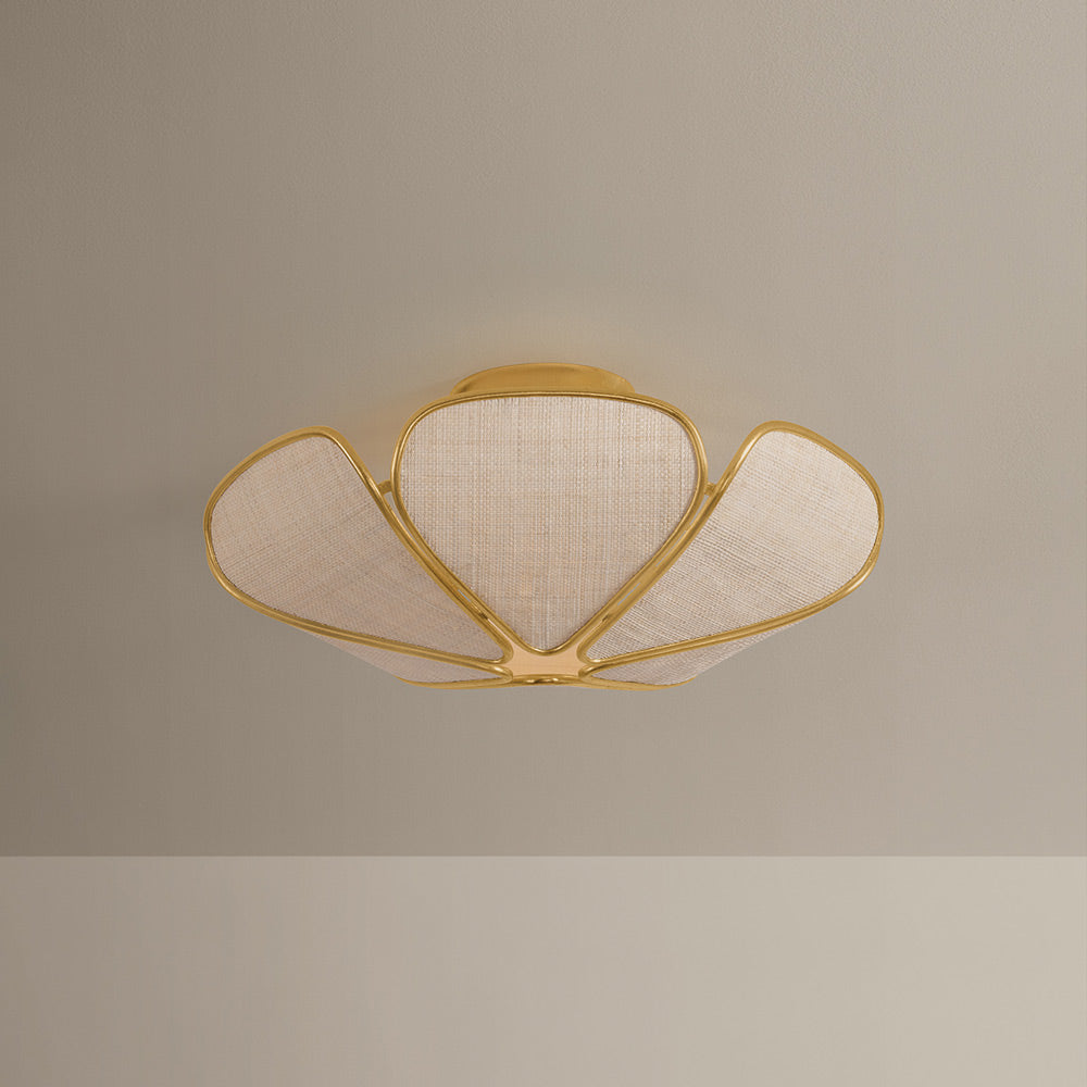 Bayville Semi Flush Mount Ceiling Light in Detail.