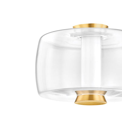 Beau LED Flush Mount Ceiling Light in Detail.