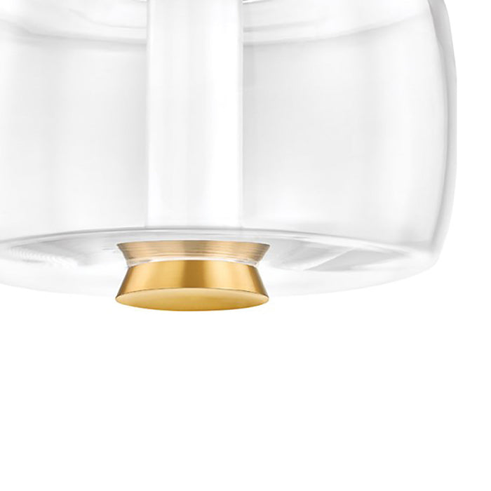 Beau LED Flush Mount Ceiling Light in Detail.
