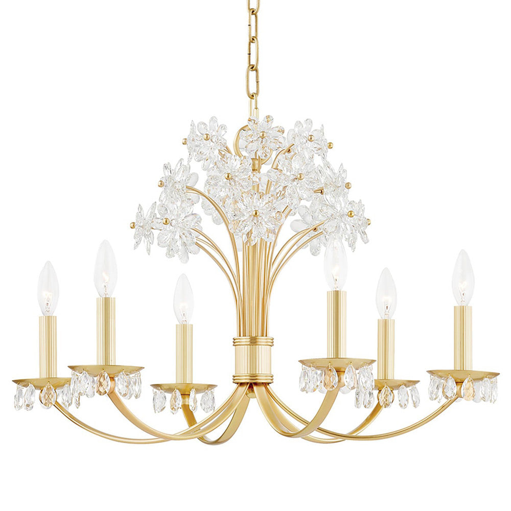 Beaumont Chandelier in Detail.