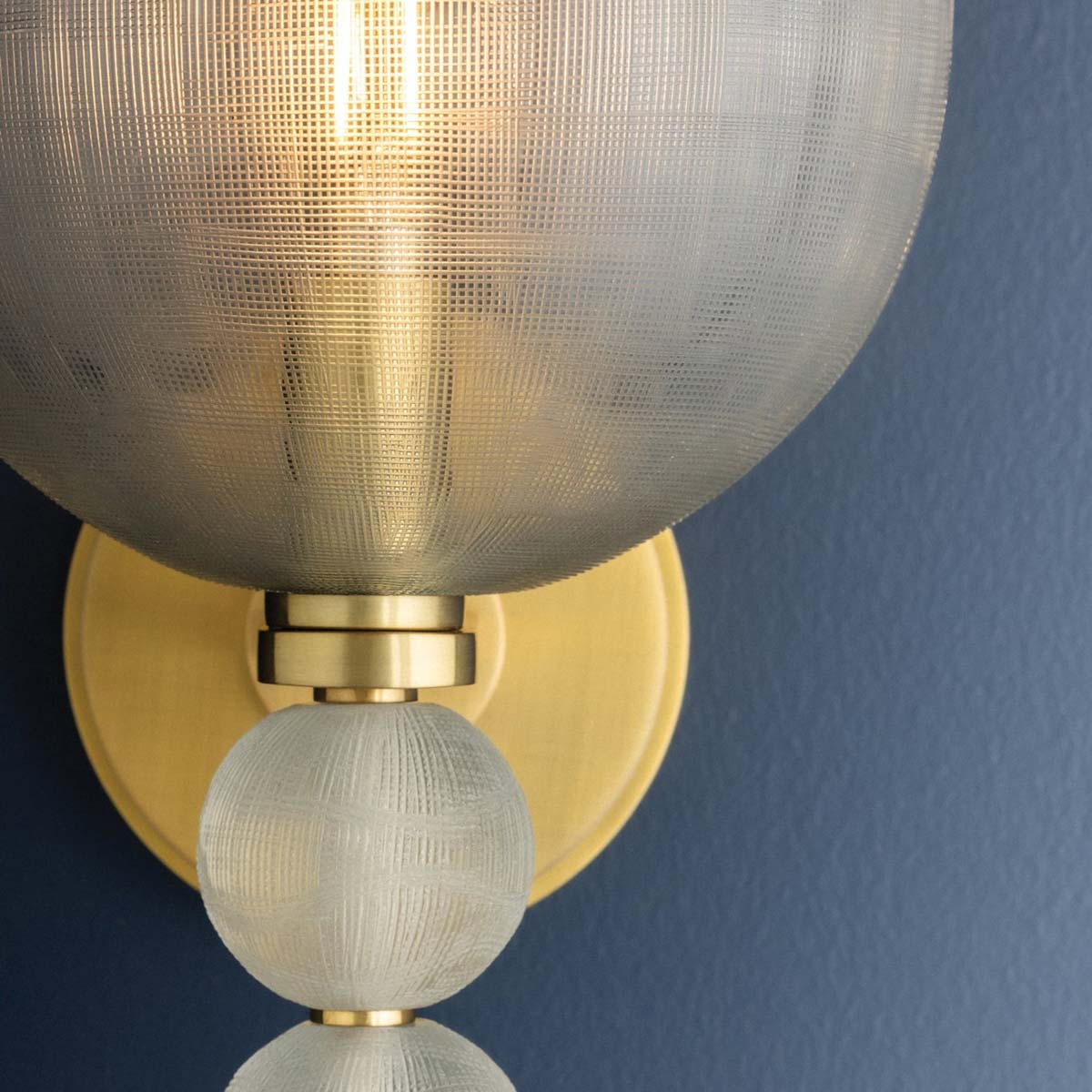 Bloomvale Wall Light in Detail.