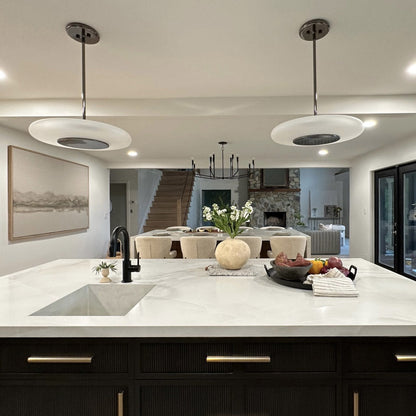 Blyford LED Pendant Light in kitchen.