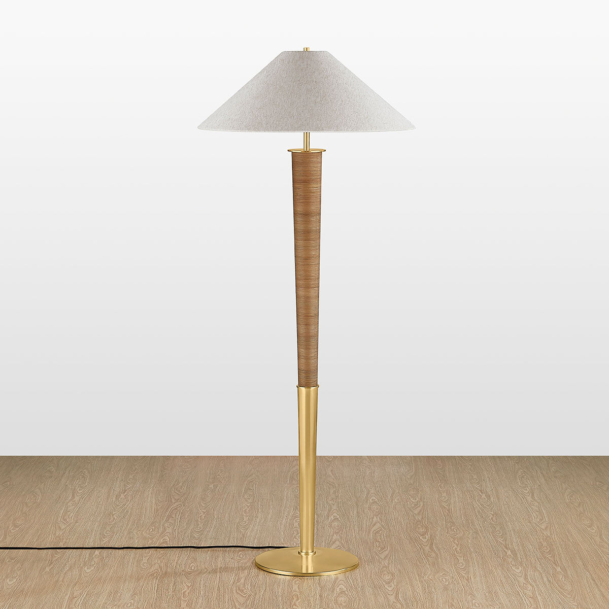 Bohicket Floor Lamp in Detail.