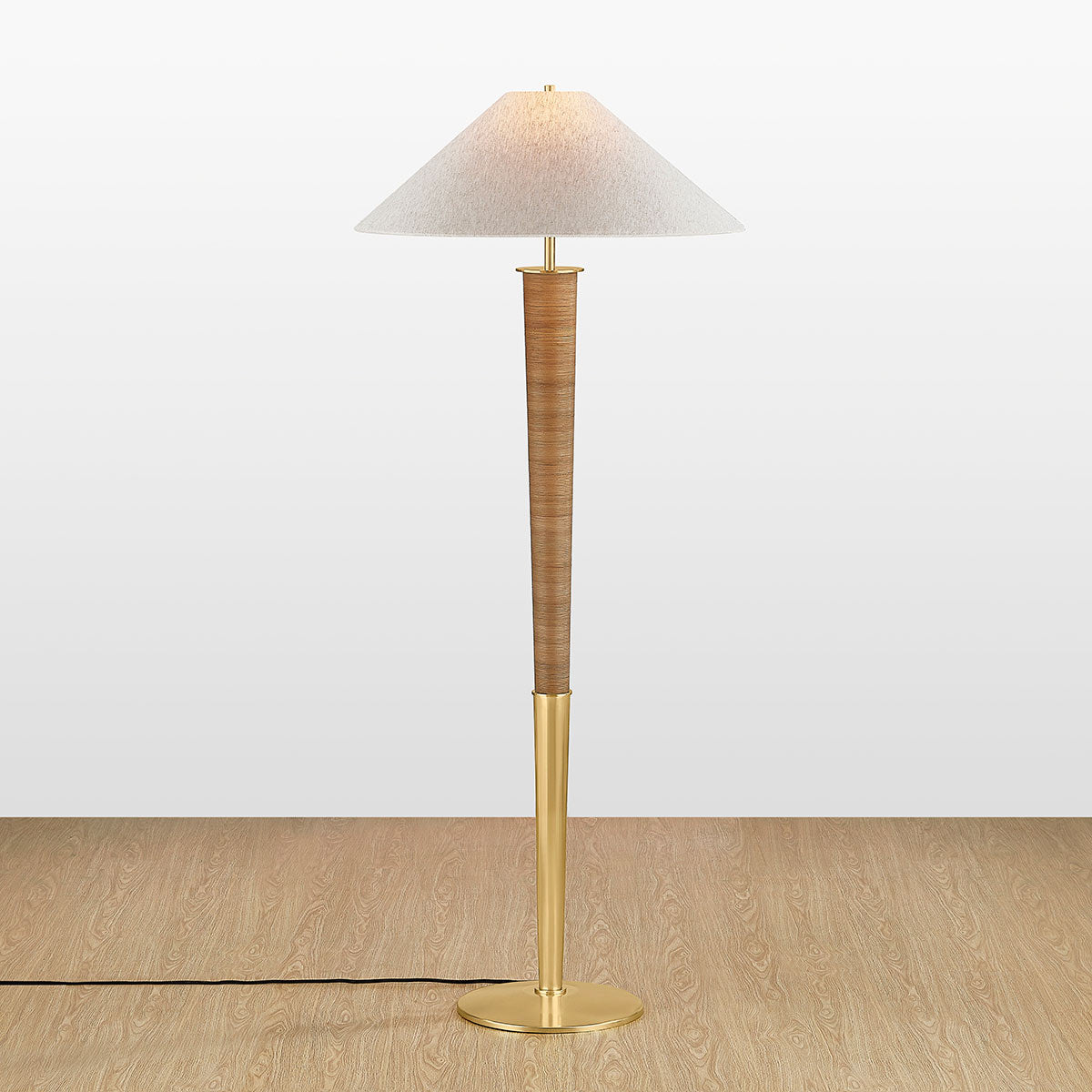 Bohicket Floor Lamp in Detail.