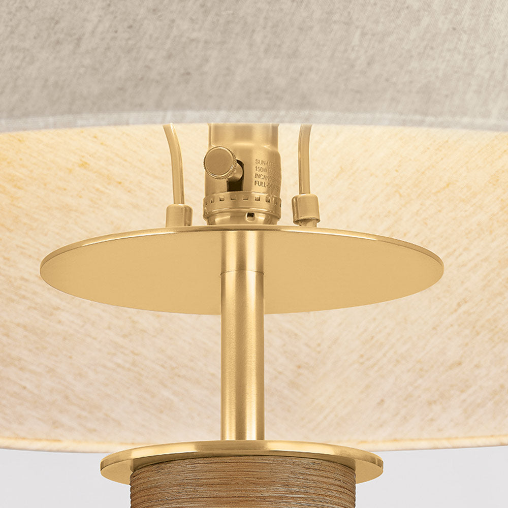 Bohicket Floor Lamp in Detail.