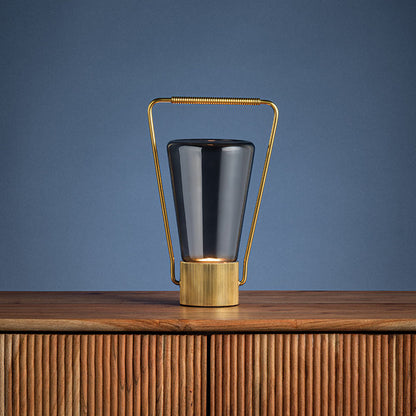 Booker LED Rechargeable Table Lamp in Detail.