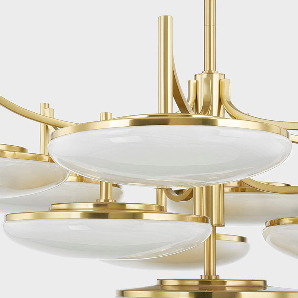 Bregman LED Semi Flush Mount Ceiling Light in Detail.