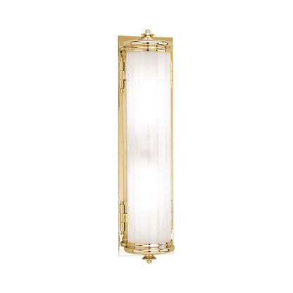Bristol Bath Vanity Light in Aged Brass (2-Light).