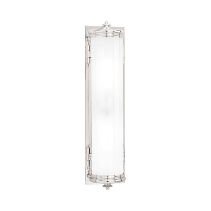 Bristol Bath Vanity Light in Polished Nickel (2-Light).
