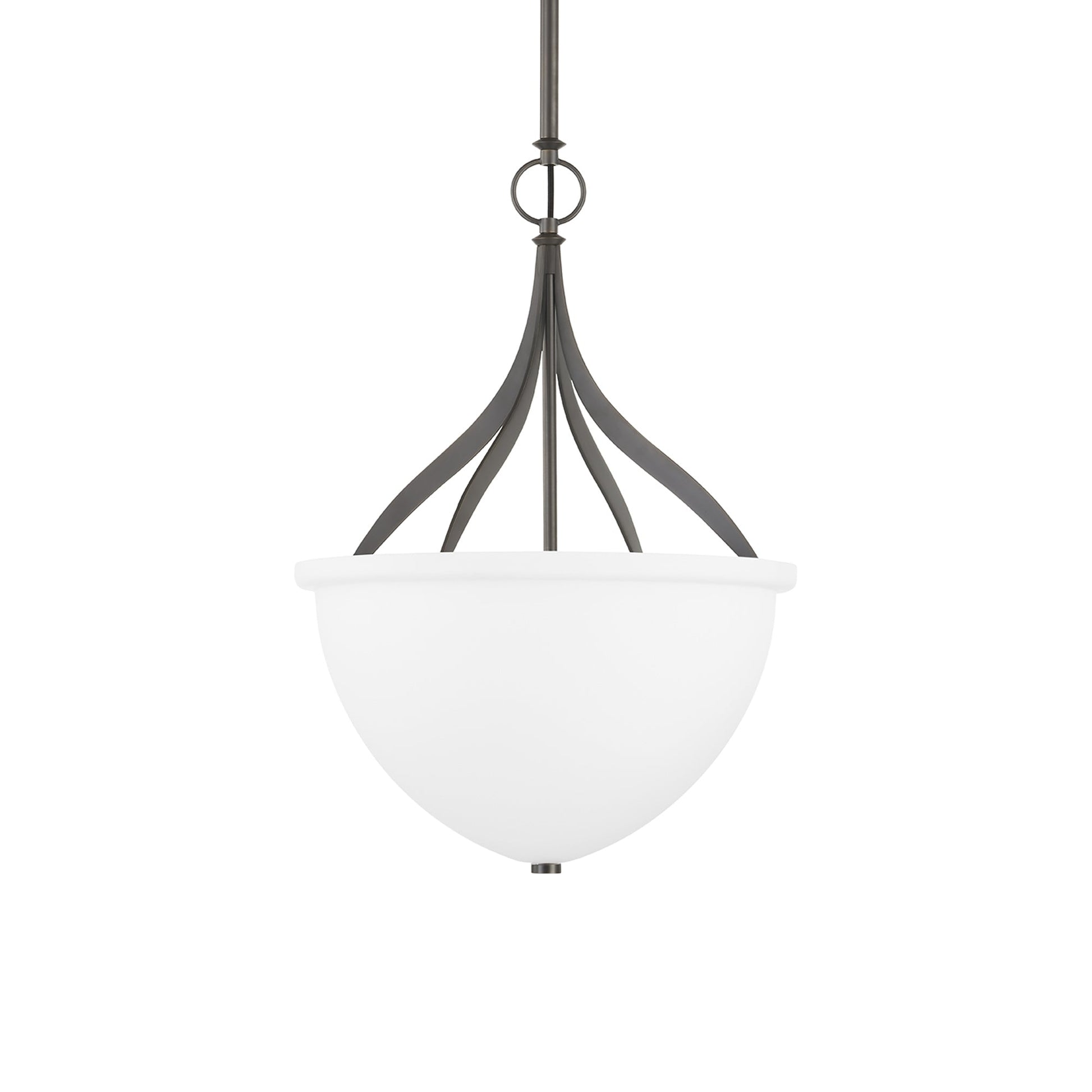 Browne Pendant Light in Distressed Bronze.