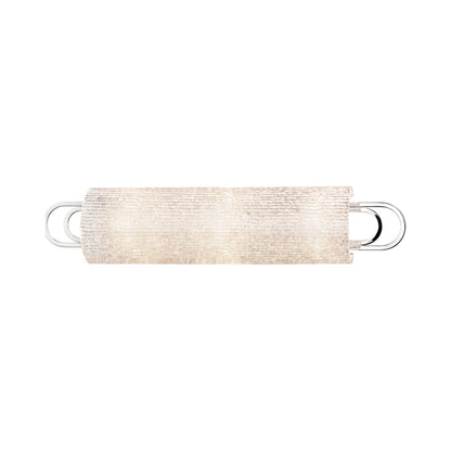 Buckley Bath Vanity Light in Polished Nickel (25-Inch).