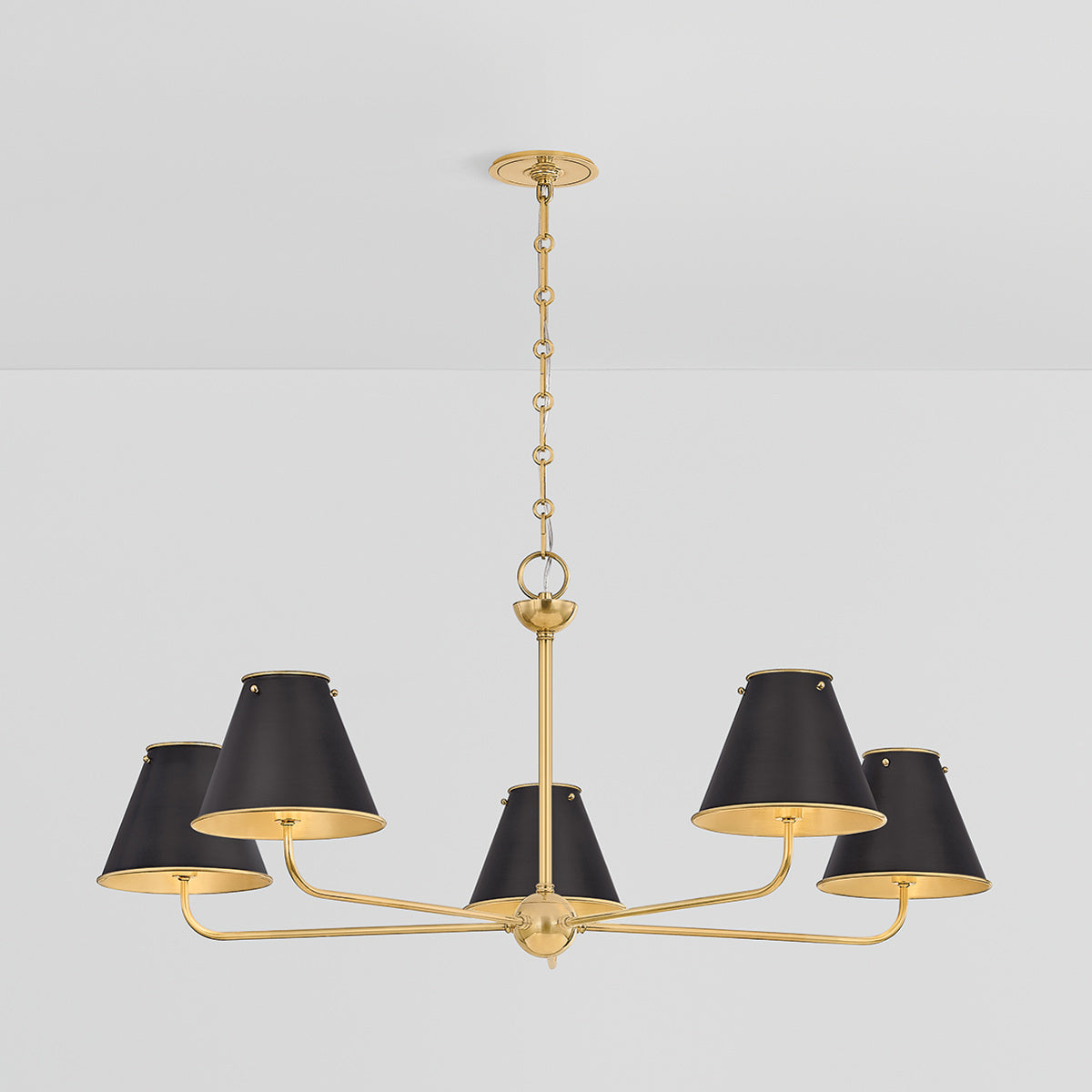 Burghley Chandelier in Detail.